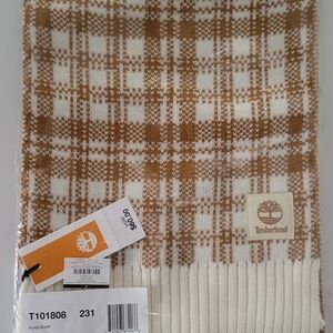 Timberland Buffalo Plaid Scarf 10" x 68"  Double Sided